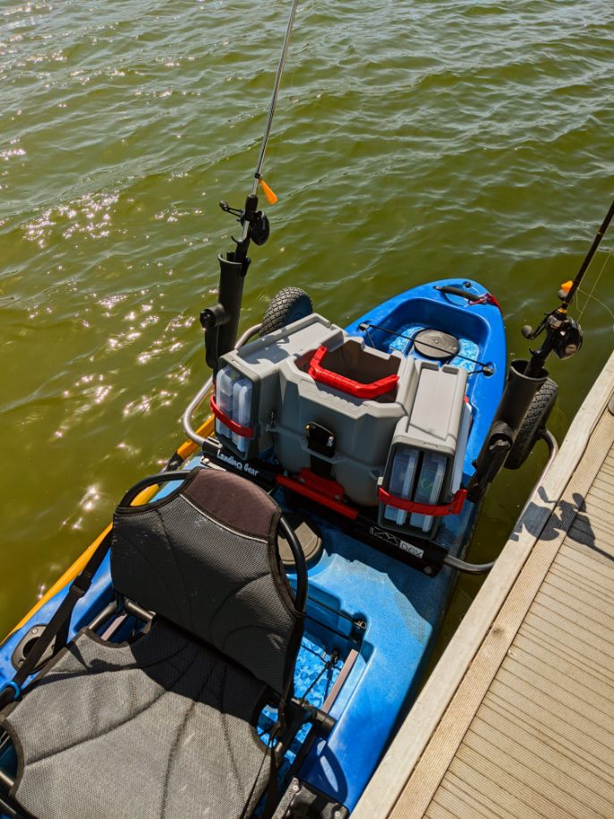 Plano Fishing V-Crate Kayak Box 