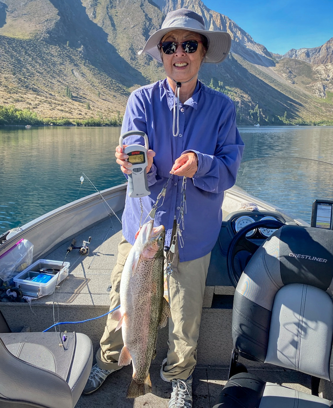 Eastern Sierra fires restrict anglers but not bite Western Outdoor News