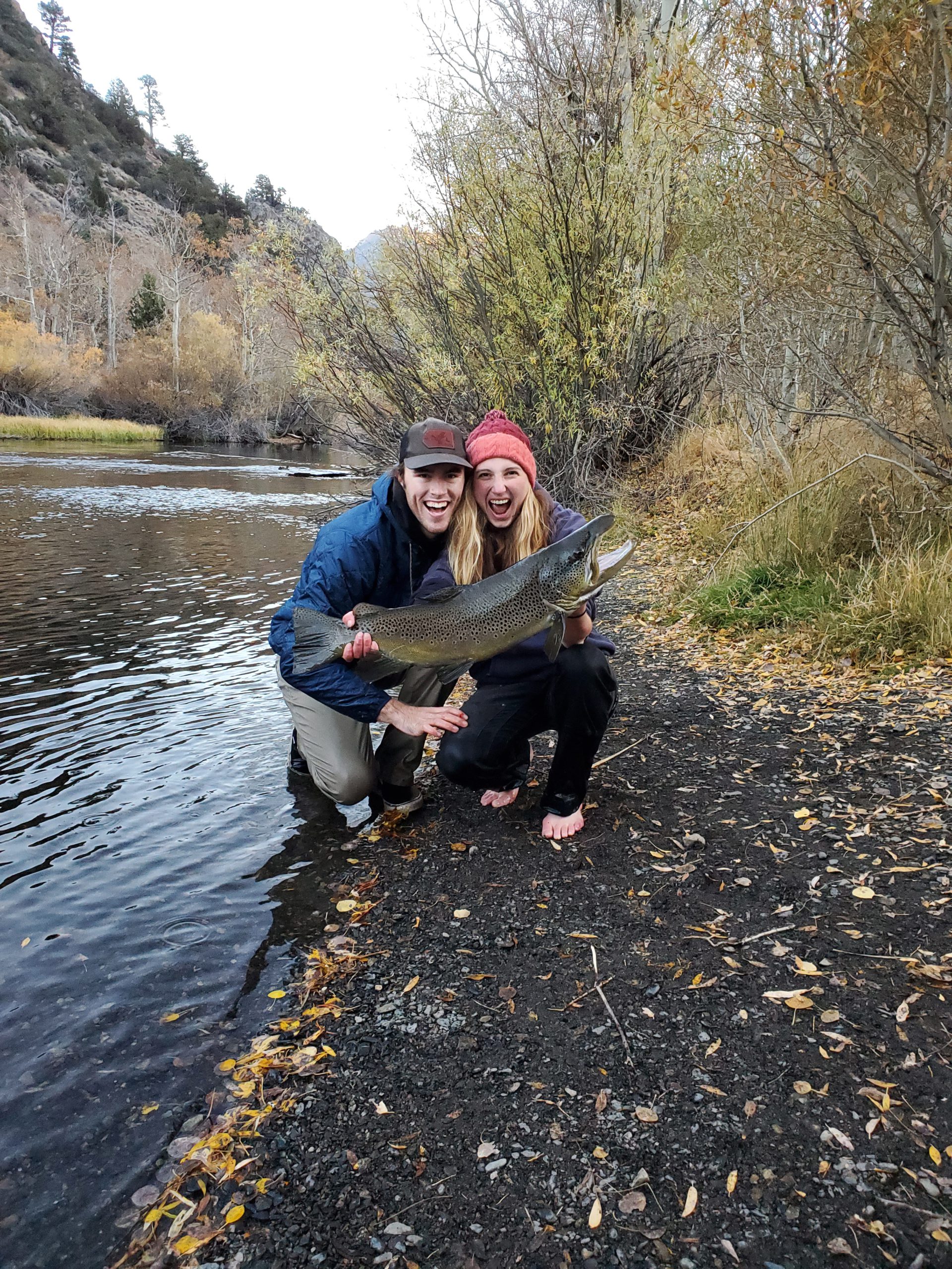 A big catch with @troutcreekoutfitters in Truckee shooting their