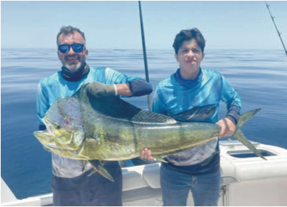 Trolling Hard For Dorado  Sea of Cortez Fishing Loreto Baja