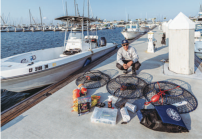 Lobstering How To With A Hoop Net California Style