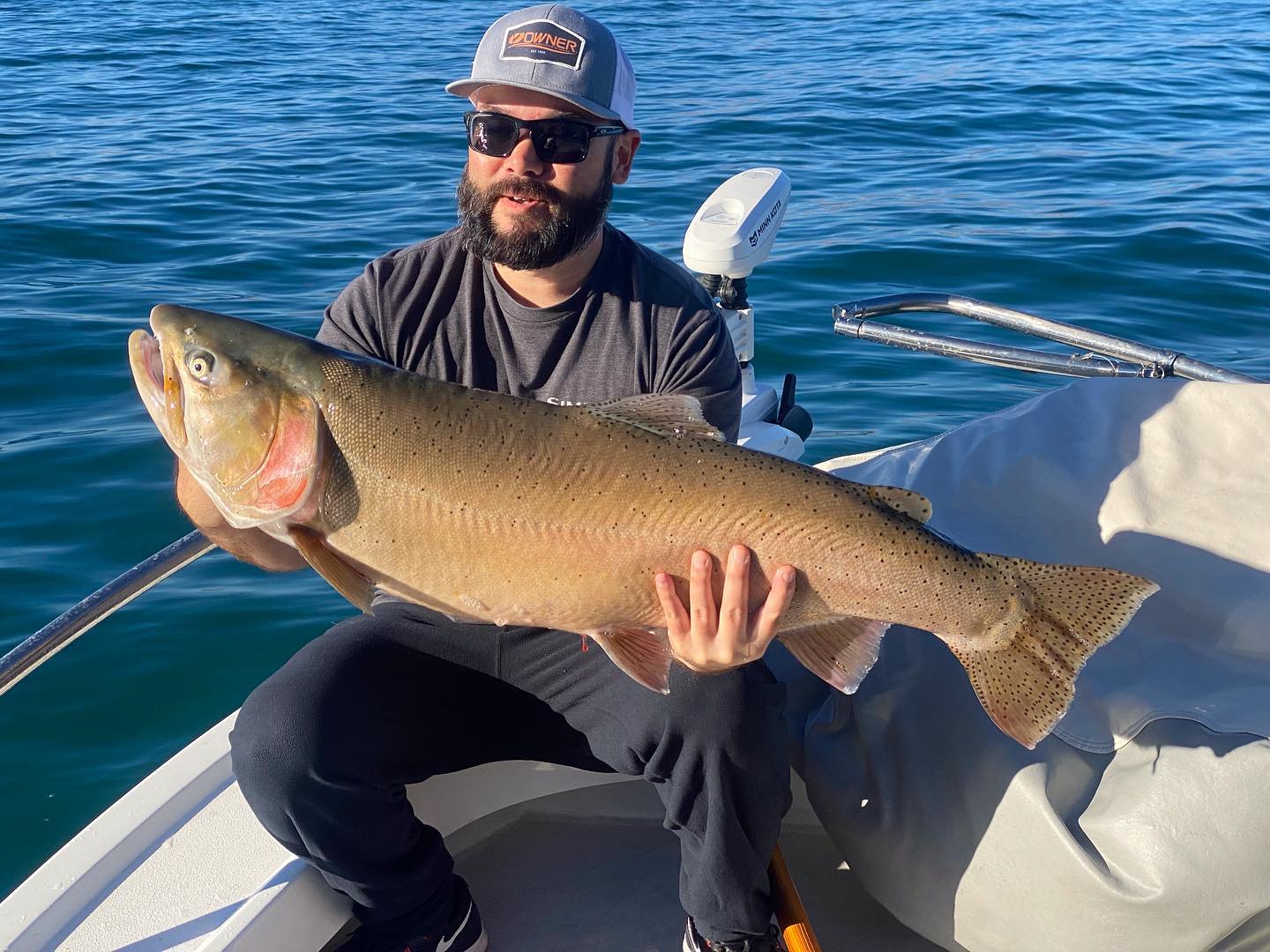 Angler catches and releases 31 lb. Lahontan cutthroat at Pyramid Lake