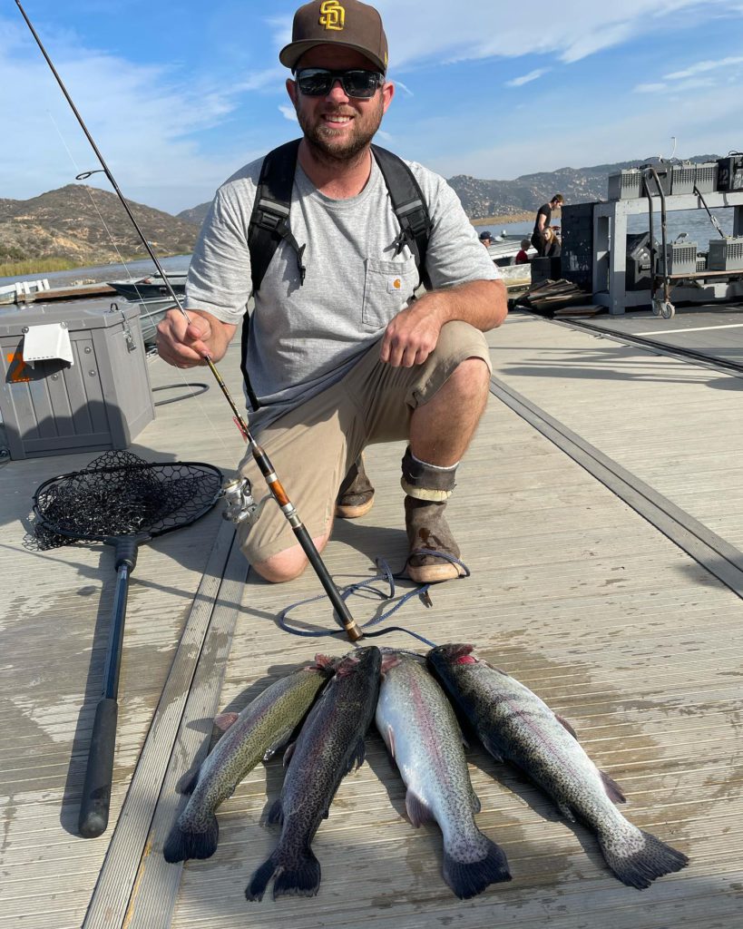 Little Trout Trolling setup, 100 Calcutta on a custom seeker : r