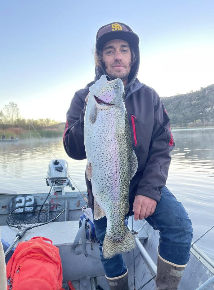 Trout season got crackin' at Wohlford, monster catfish steals limelight