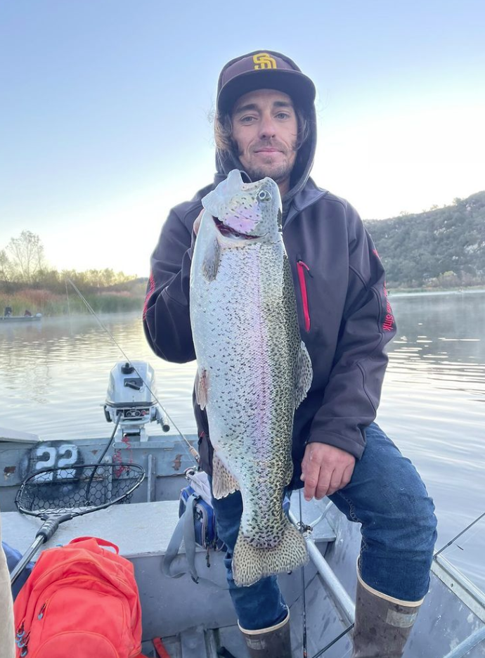 Trout season got crackin' at Wohlford, monster catfish steals