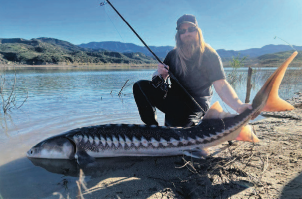 Reload Outdoors - Vintage but SWEET Sturgeon Rod and Reel