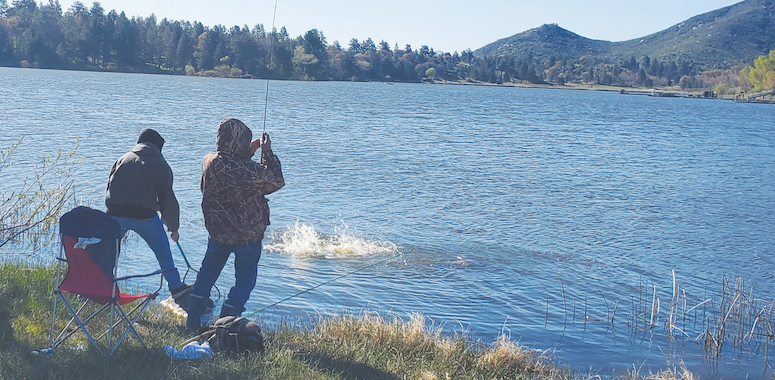 About 400 kids enjoy a day at Lake Poway for fishing derby - Pomerado News