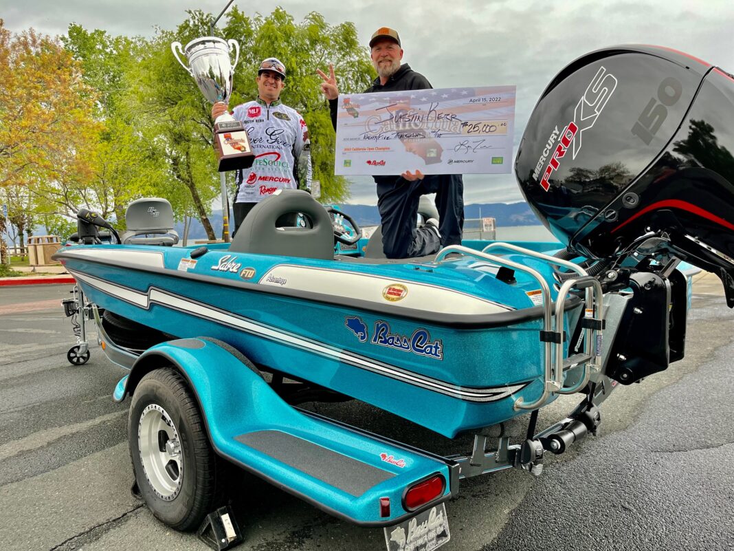 WON BASS Cal Open Justin Kerr claims 4th WON BASS Open crown at 10th