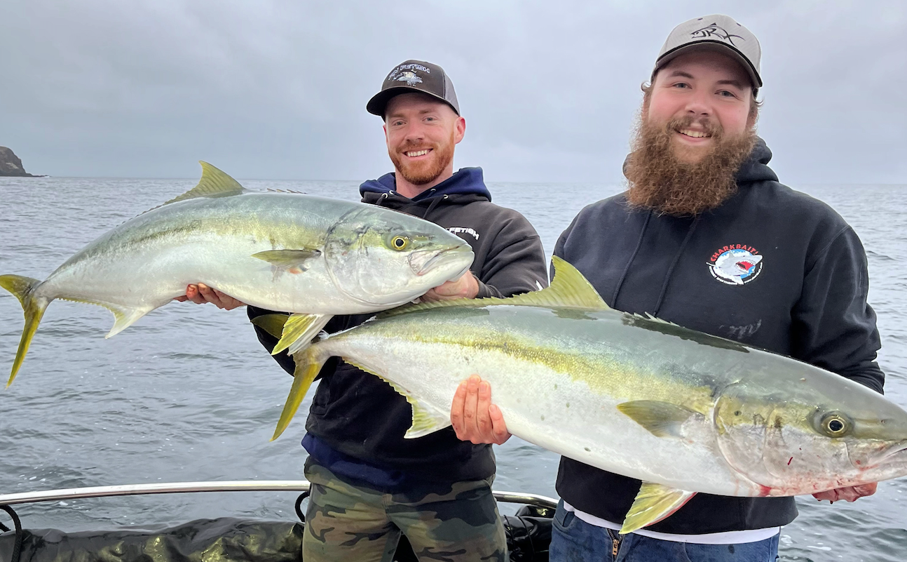 Overnight WON charter on the Fin Fetish sacks mossbacks for five anglers
