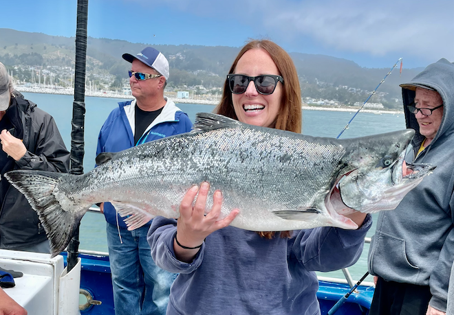 Downrigger fishing San Diego