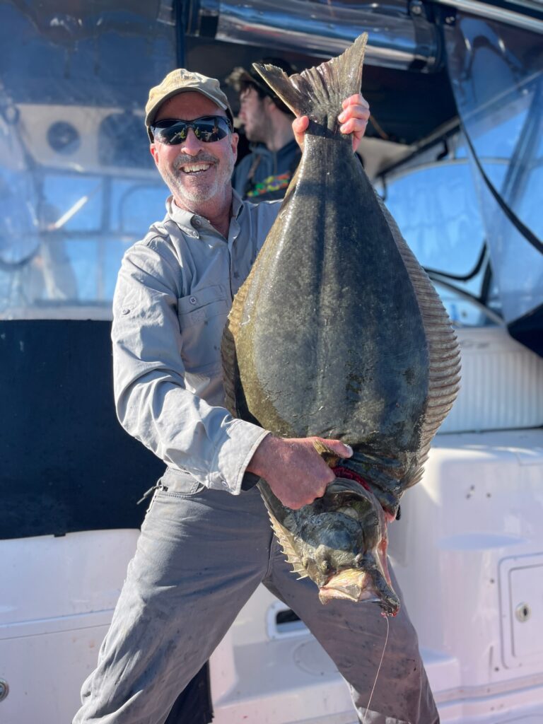 Halibut fishing with a Daiwa Mooching Reel!