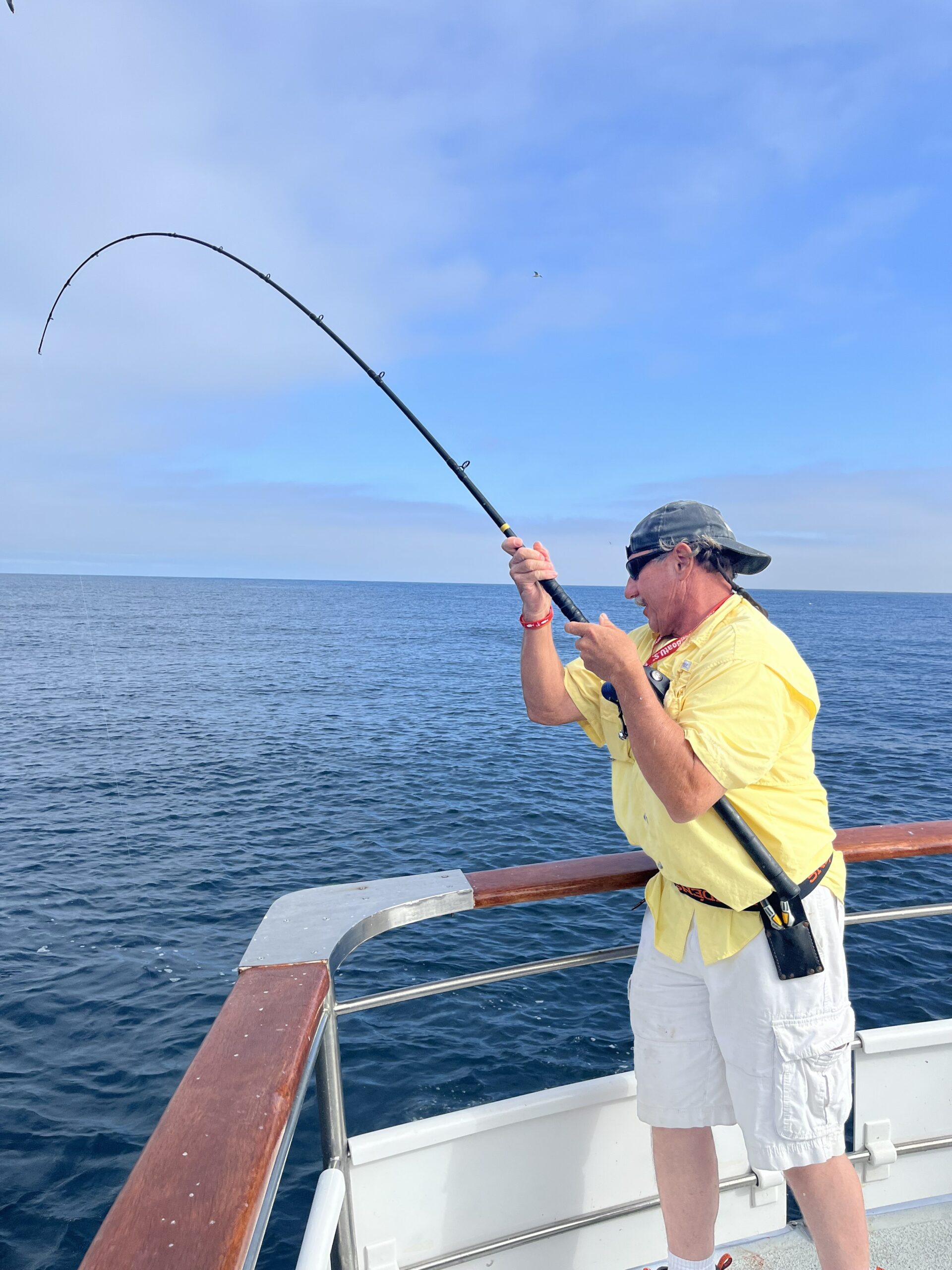 Great summer fishing at Catalina Island aboard the Gail Force