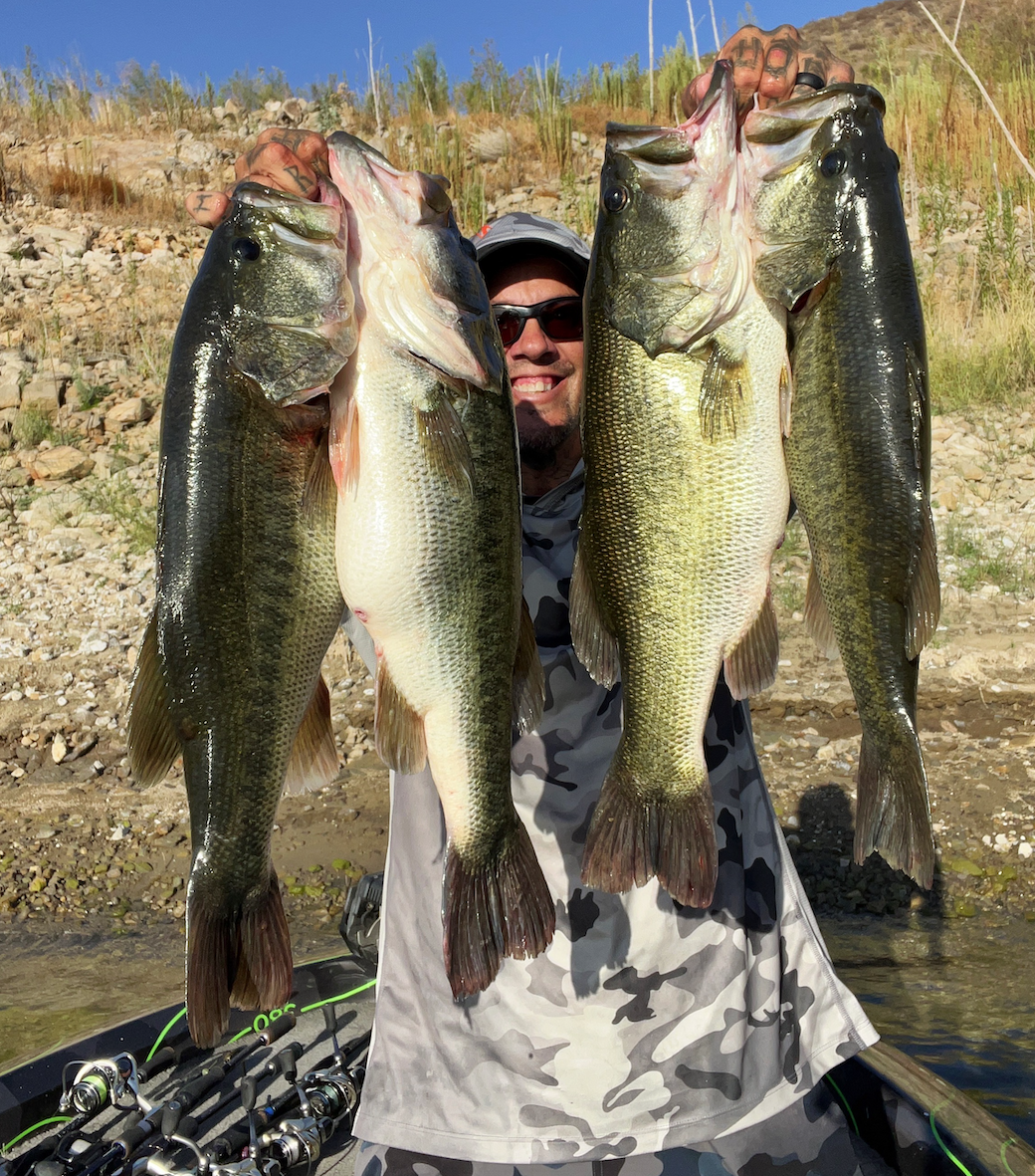 Bass fishing – Near-30-pound bag emerges from overall-tough bite