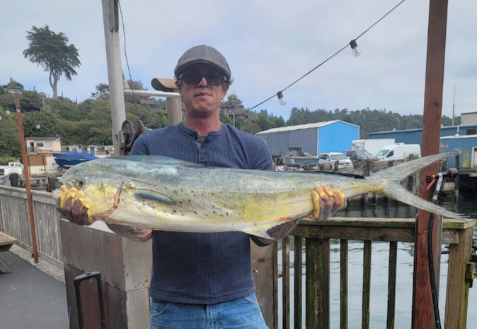 New PB Yellow Fin while Albacore fishing Fort Bragg!!! 