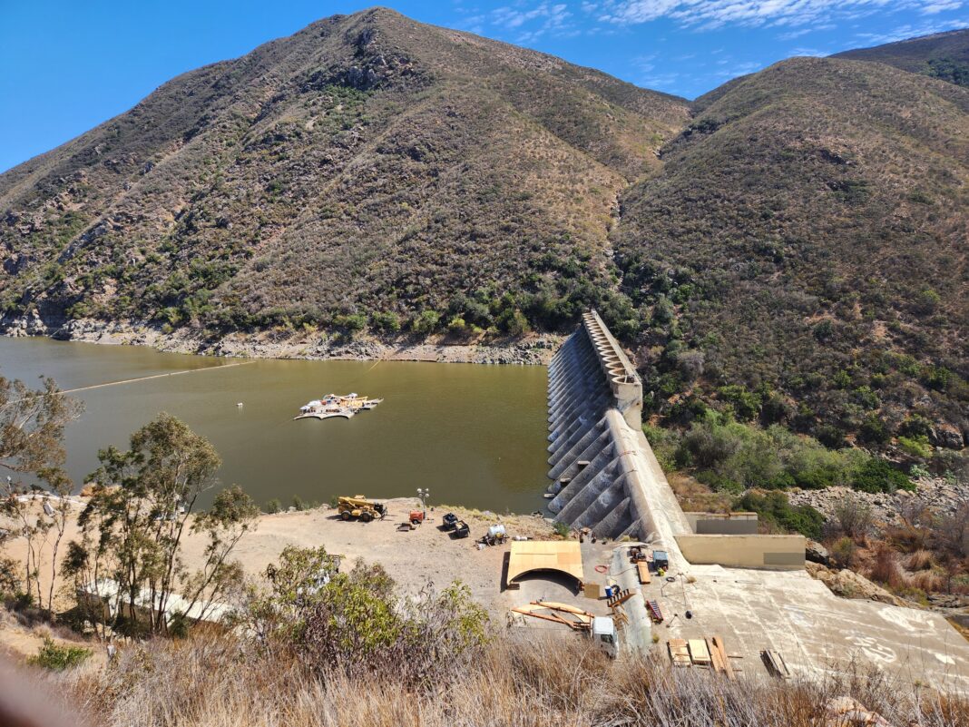 Freshwater Lake Hodges dam project extended into spring, 2023 opener