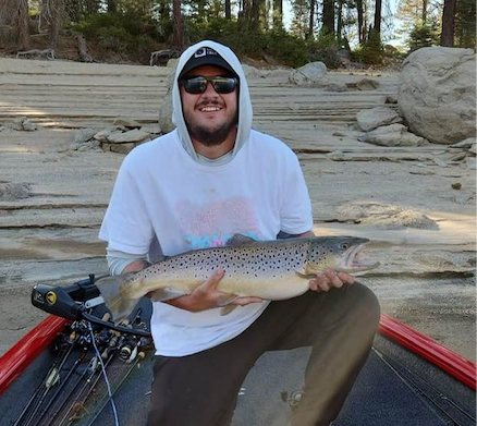 Freshwater fishing – ‘Bucket list’ brown trout caught from Fresno County lake