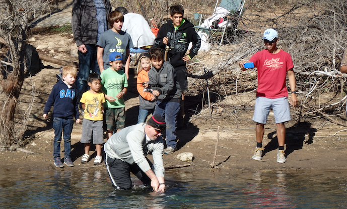 Fin and Feather stocks monster trout