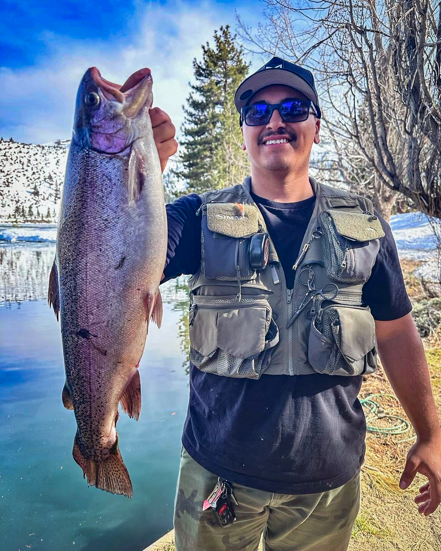 ARIZONA TROUT FISHING WITH Z-RAY LURES AT BLUE RIDGE RESERVOIR!!! 