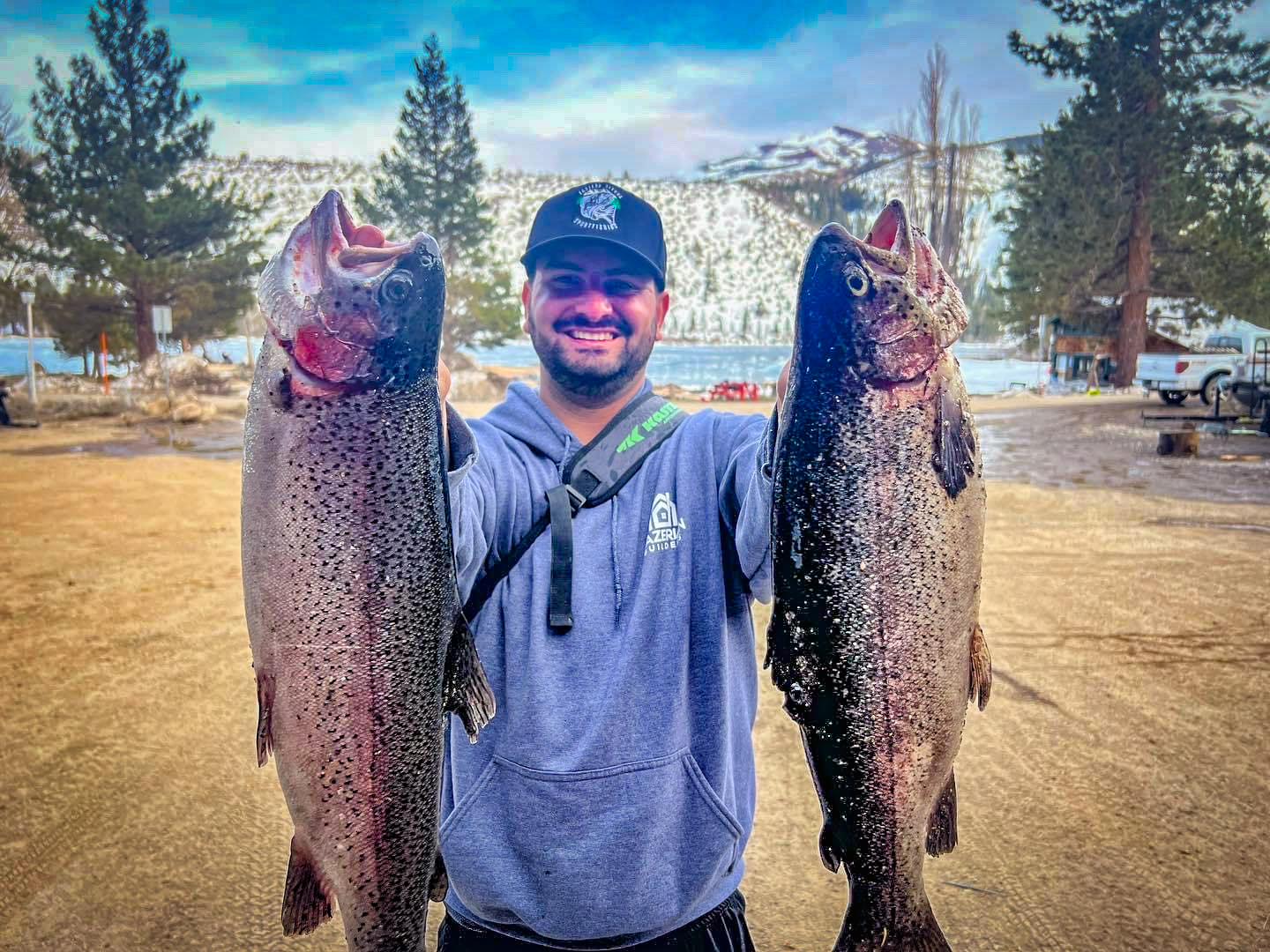 Lake Hemet Ca Fishing For Trophy Trout, Mini jigs, Drop Shot, Golden  State Fishing