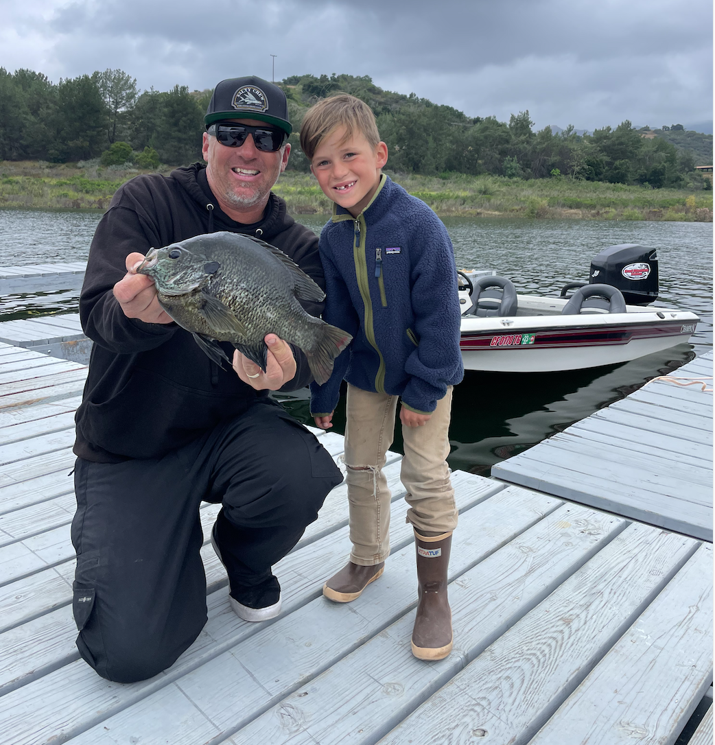 Possible record bluegill bagged by 7-year-old angler at Casitas