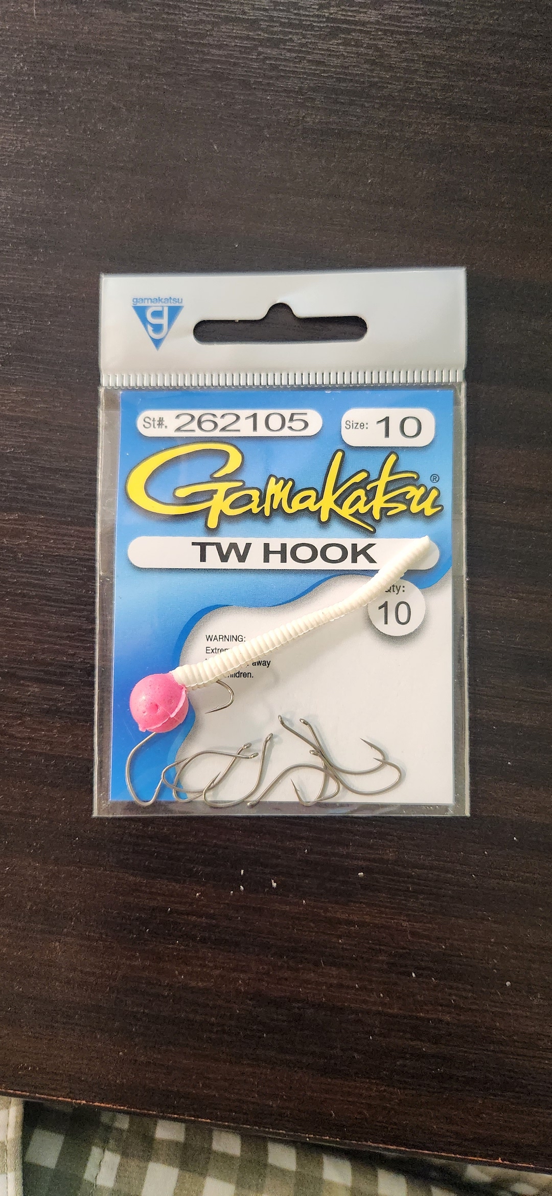 Single Egg Hook, Barb on Shank (10 Pack) - Gamakatsu USA Fishing Hooks