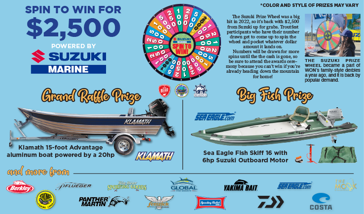 WON Big Bear Troutfest returns in October with Troutfest Klamath/Suzuki  prize boat back in play