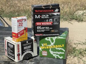 Range Test Comparing 22 Ammo At Various Price Points Western
