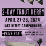 LAKE HEMET BIG TROUT CAMPOUT 300 x 600 px