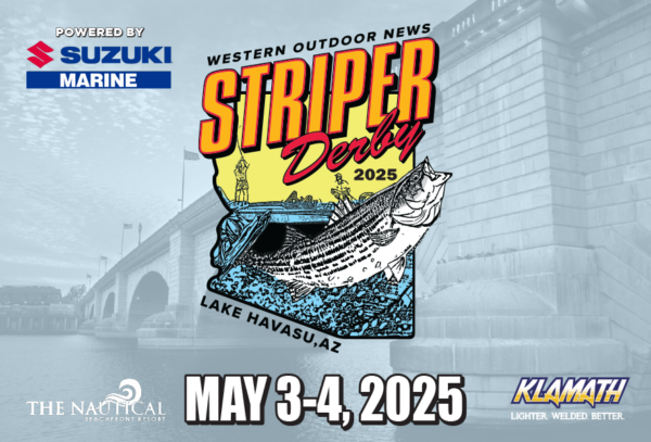 WON Lake Havasu Striper Derby, May 3-4, 2025