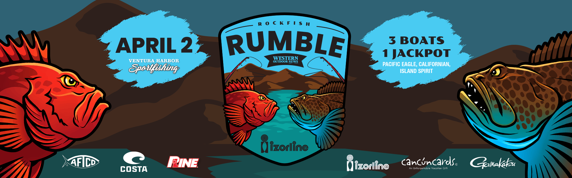 2026 Rockfish Rumble homepage banner