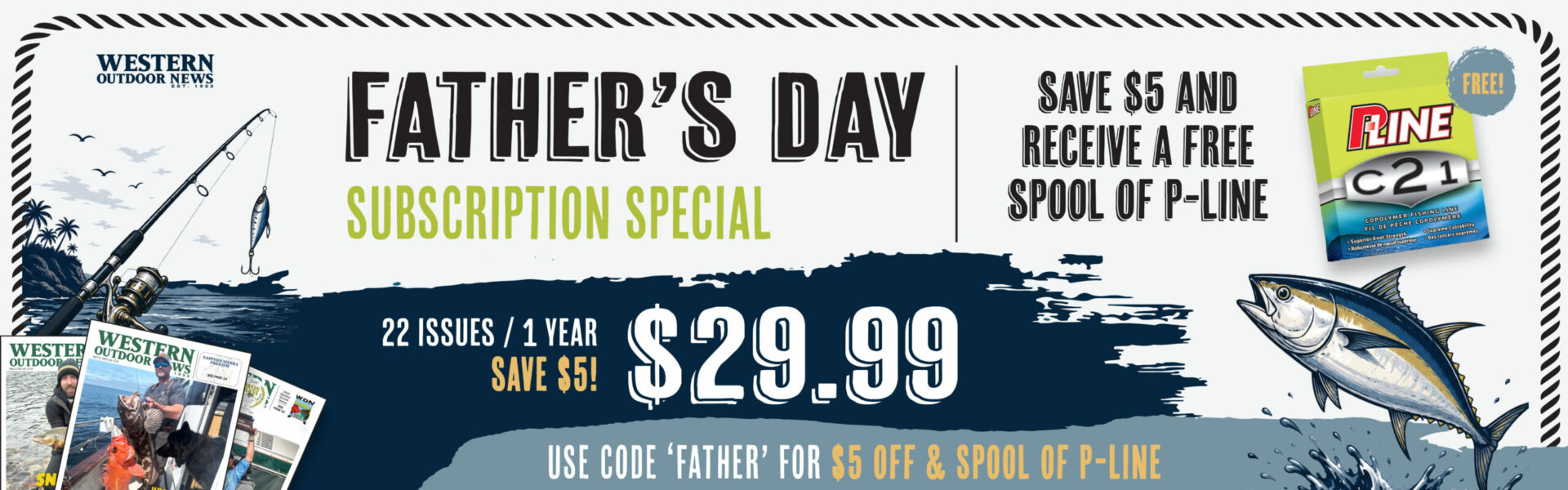 2026 Father's Day Homepage masthead banner