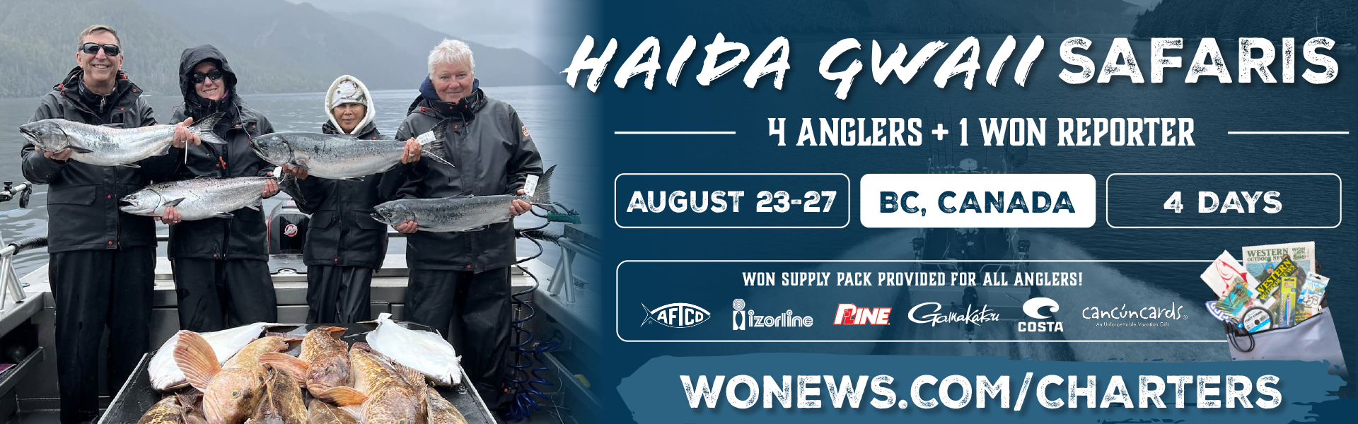 HAIDA GWAII 2026 Homepage masthead banner